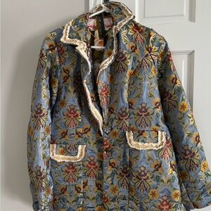 Aratta Floral Embroidered Women's Jacket